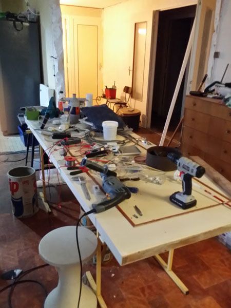 porte servant de table